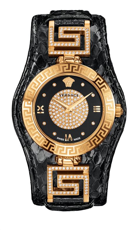 versace watch with diamonds|farfetch Versace watch.